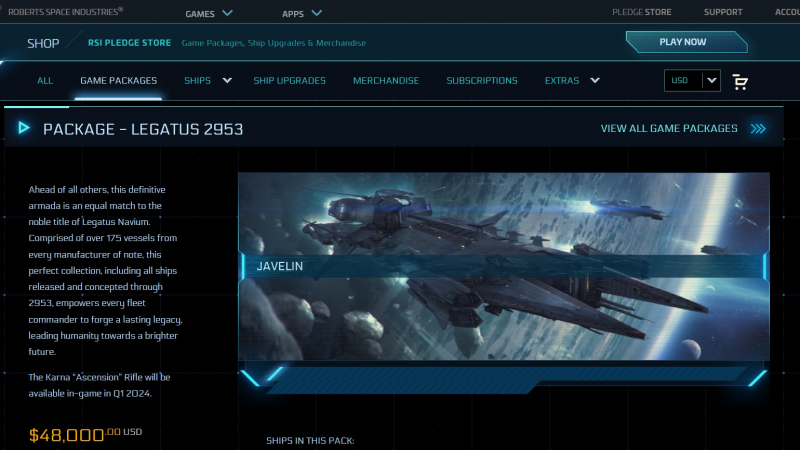  На $48 тыс. можно купить 800 игр стоимостью $60 или 685 копий Starfield ($70) 